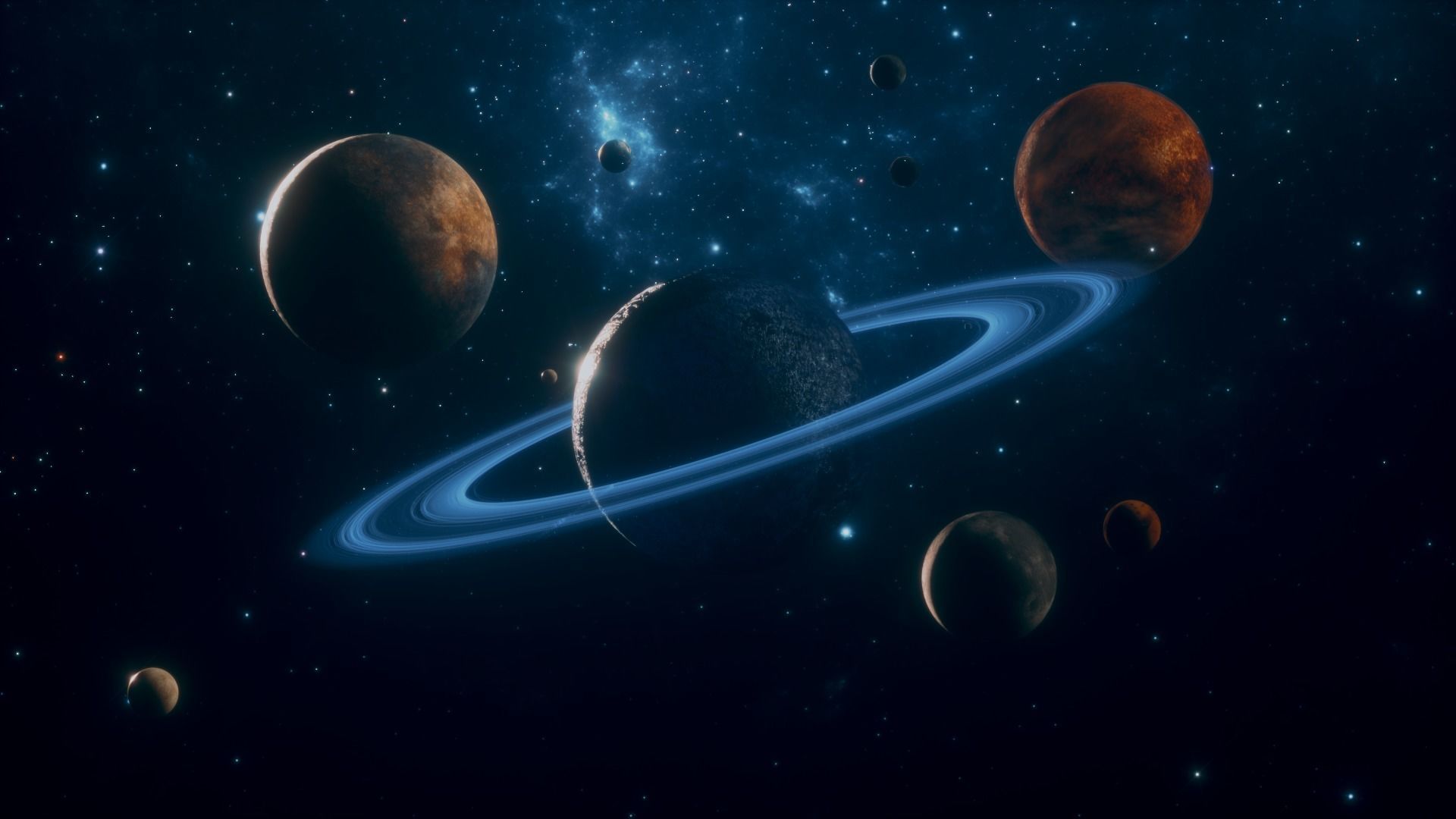 Wandering Earth Interstellar Shuttle Universe Space Metaverse 3D model_1