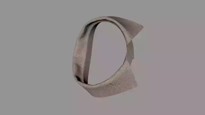 Collar accessory  3D model 3D model