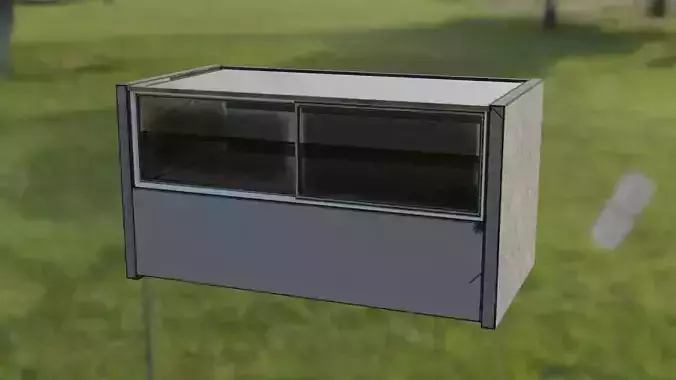 Retail Cabinet With glass