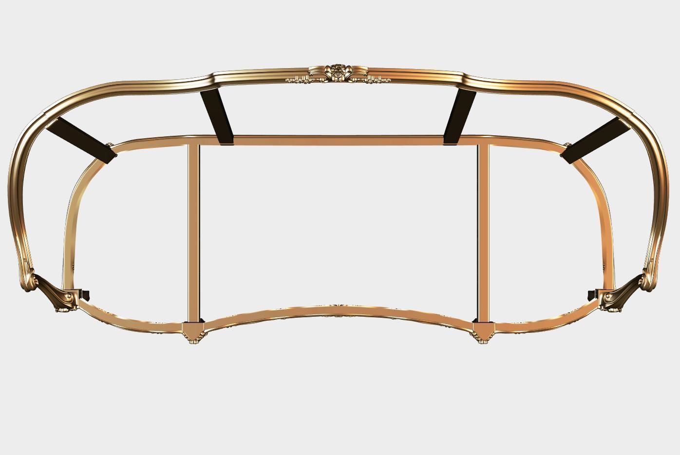 Carved canape for cnc 19 3D model_3