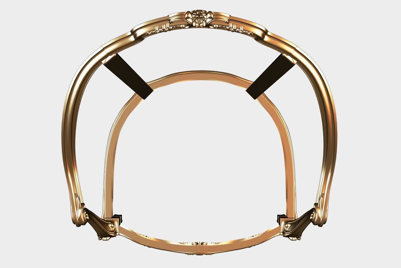 Carved sofa for cnc 19 3D model_3