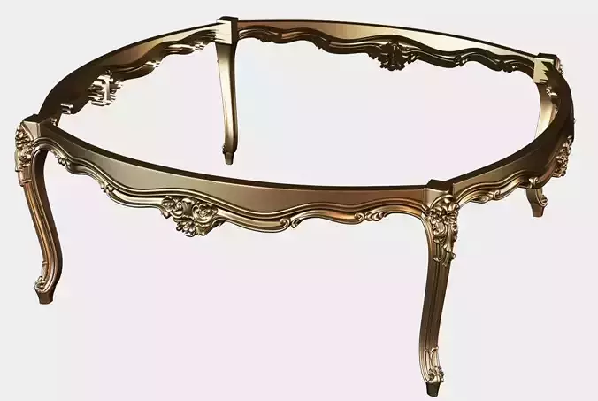 Carved tea table for cnc 19