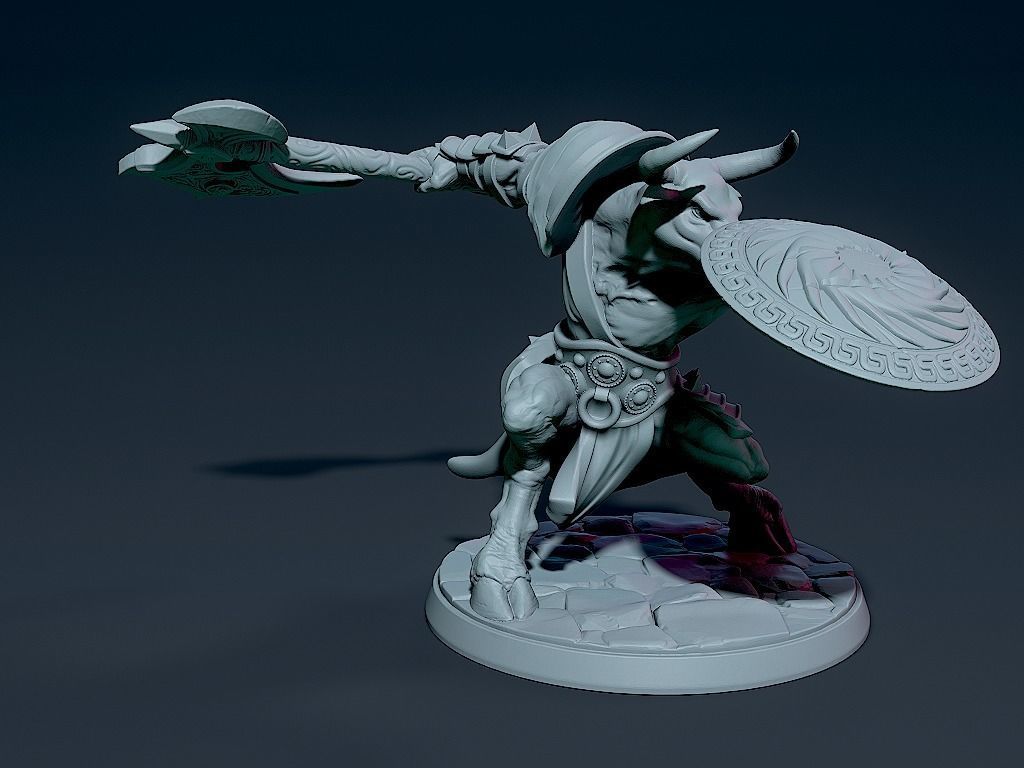 Minotaurs 3D print model_4