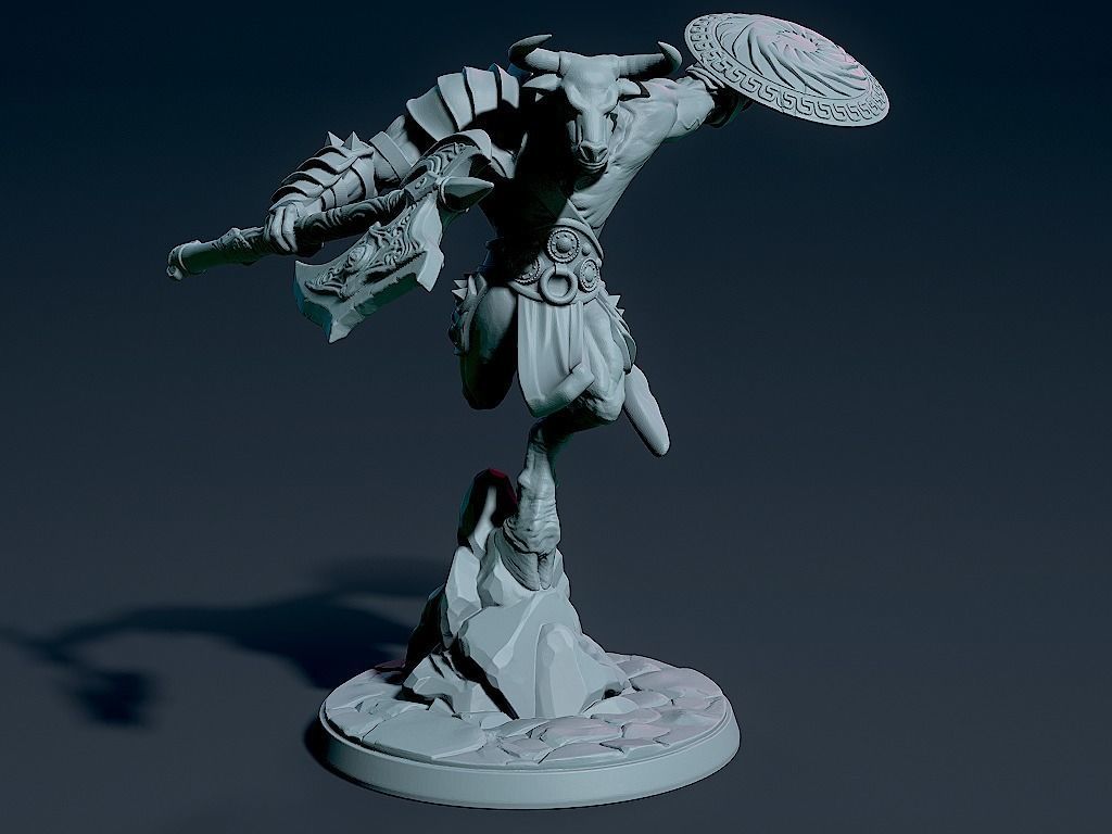 Minotaurs 3D print model_5
