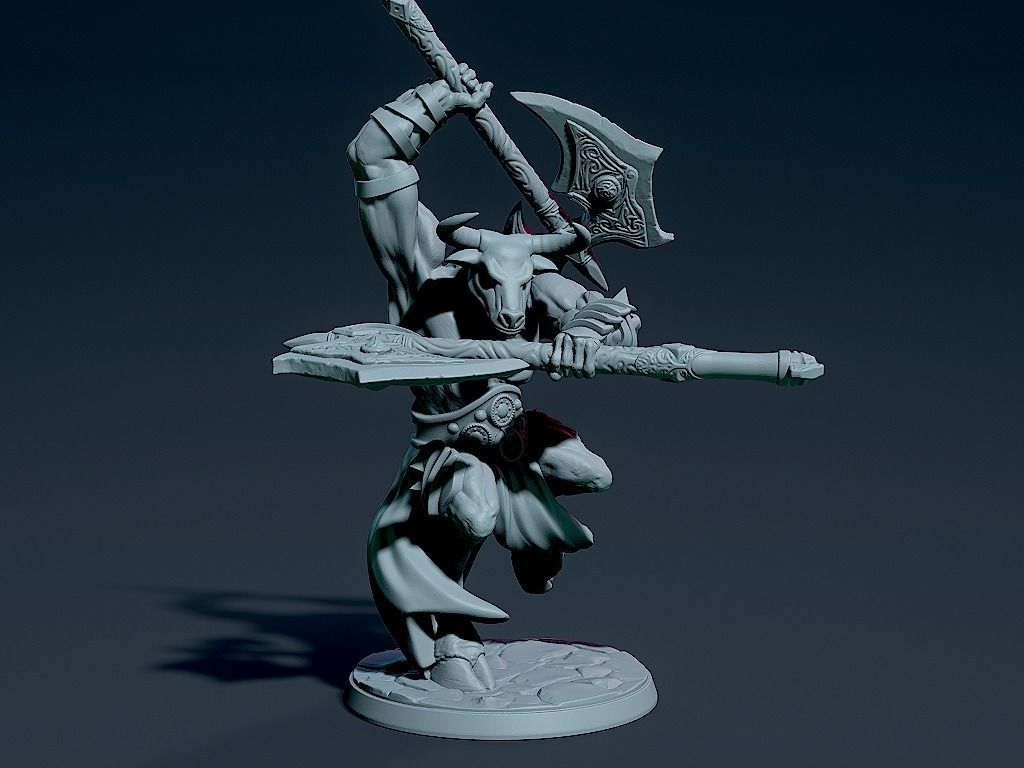 Minotaurs 3D print model_6