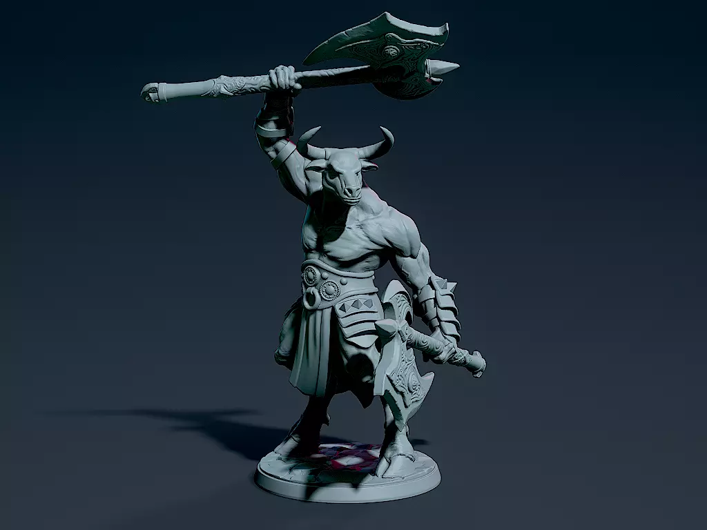 Minotaurs 3D print model_0
