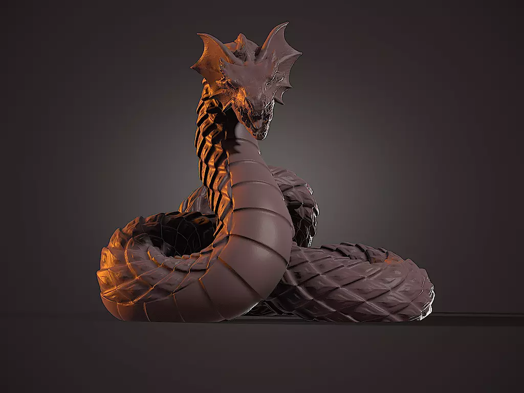 Basilisk 3D print model