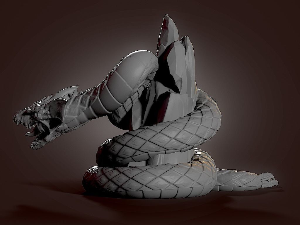 Basilisk2  3D print model_1