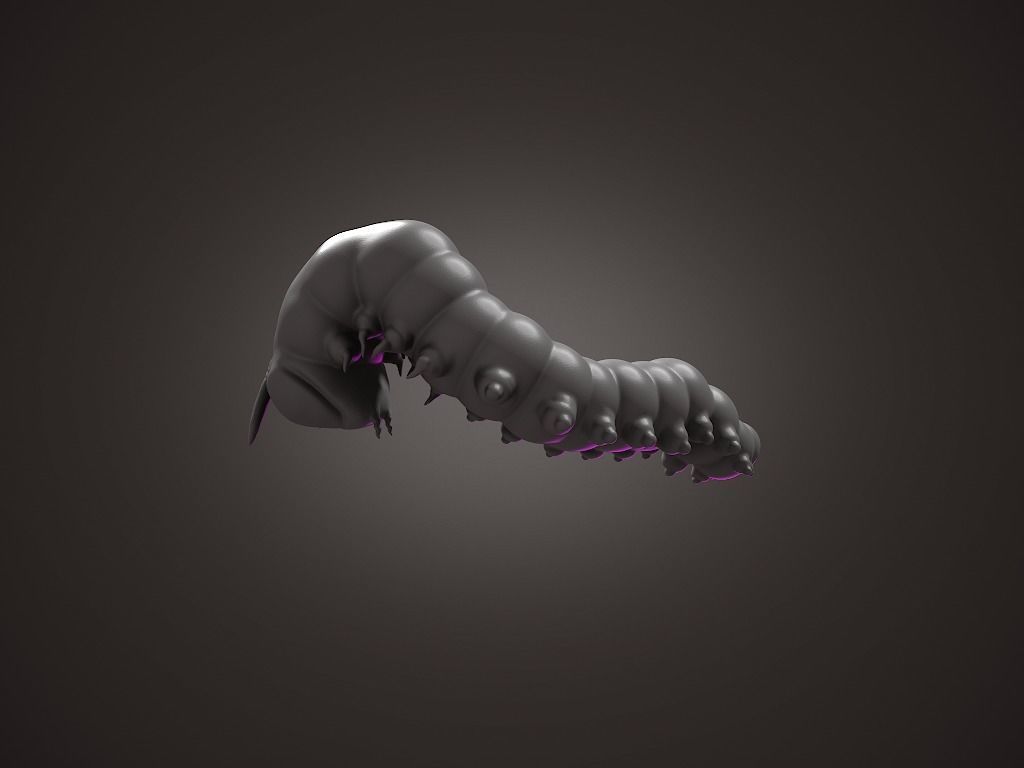 Caterpillar 3D print model_4