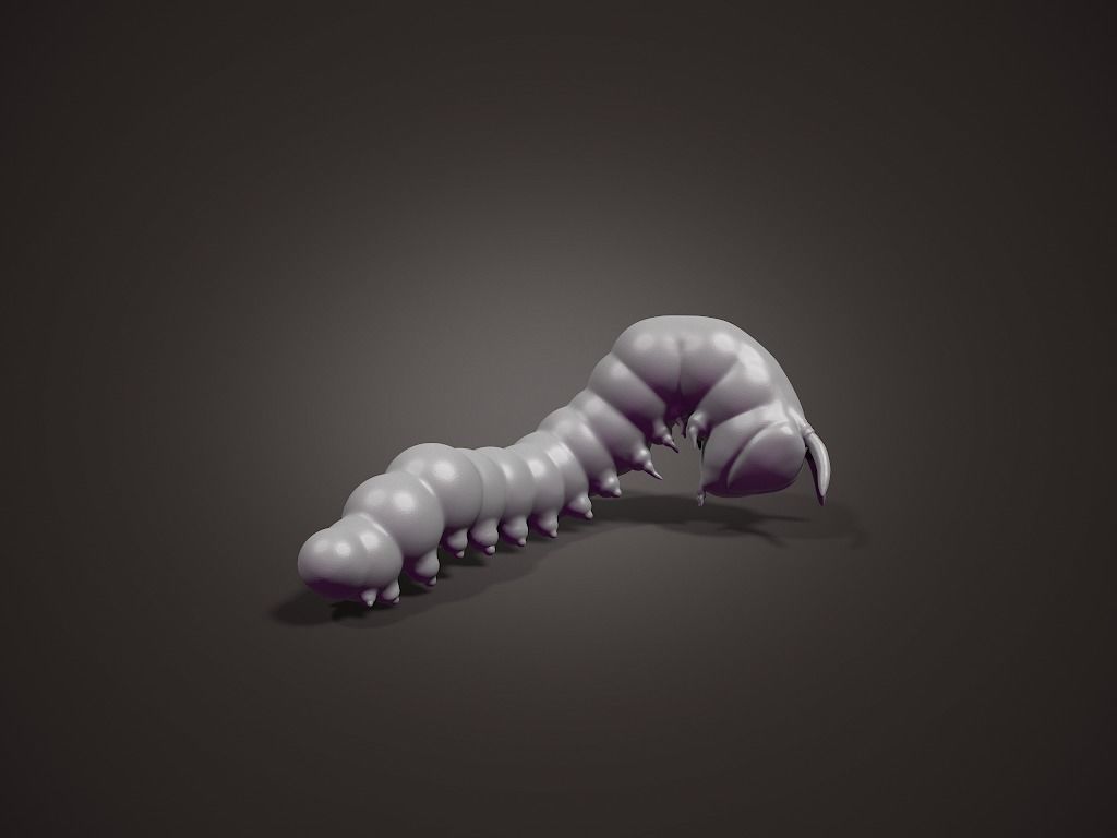 Caterpillar 3D print model_5