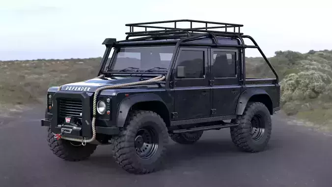 Land Rover Defender 110 Double Cabin Spectre 3D model