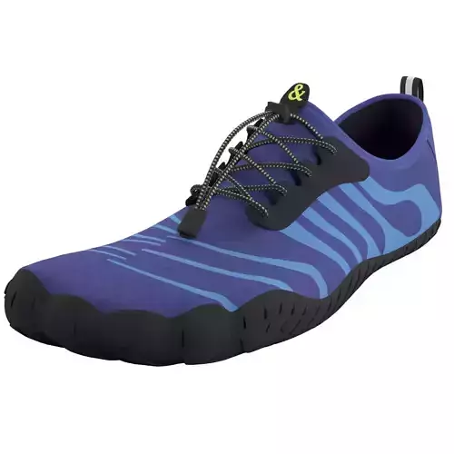 Mens Outdoor Wading Shoes Low-poly 3D model