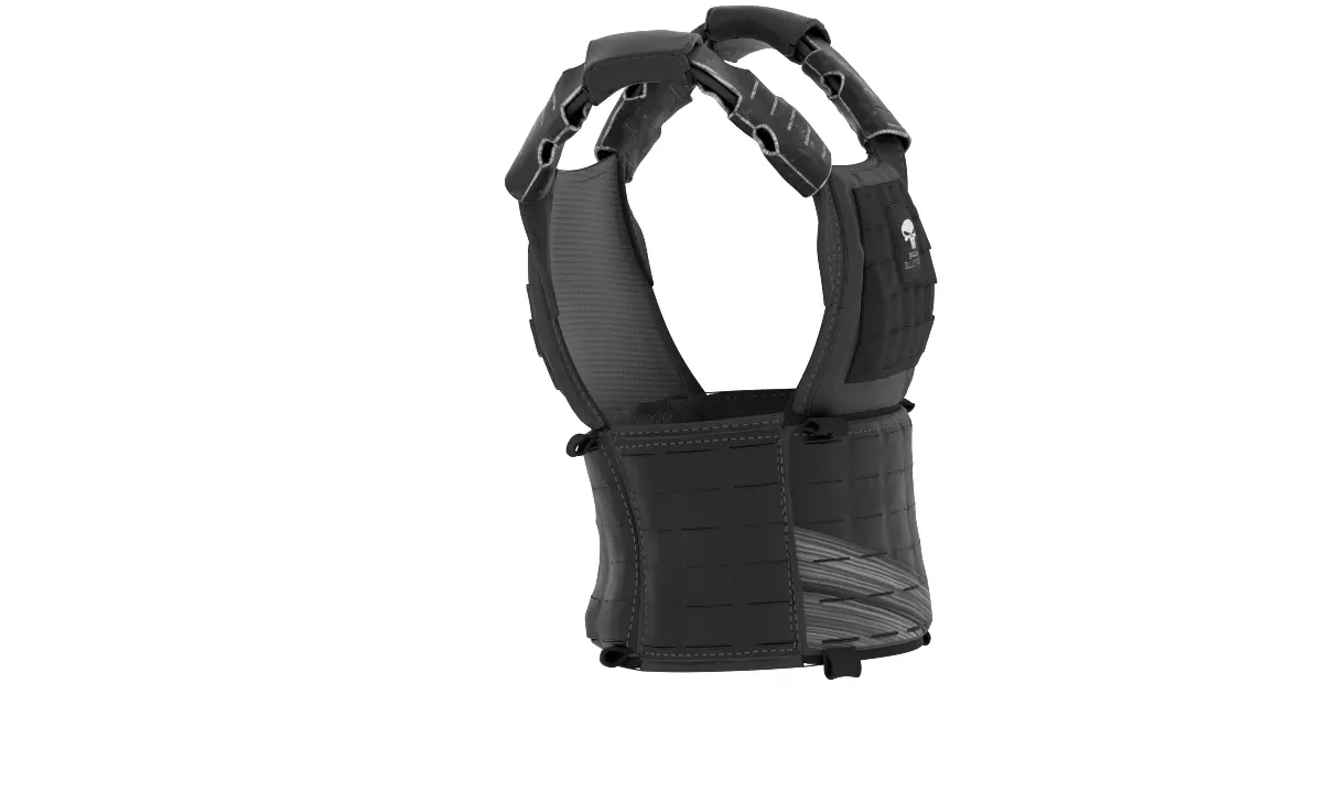 BULLETPROOF JACKET Low-poly 3D model