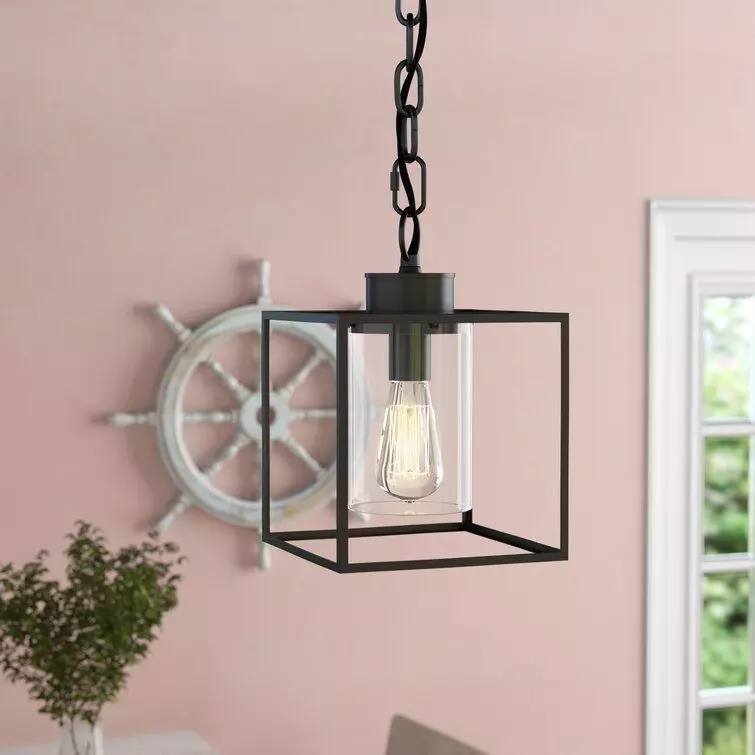 Roudebush Light Lantern Square Pendant 3D model_0