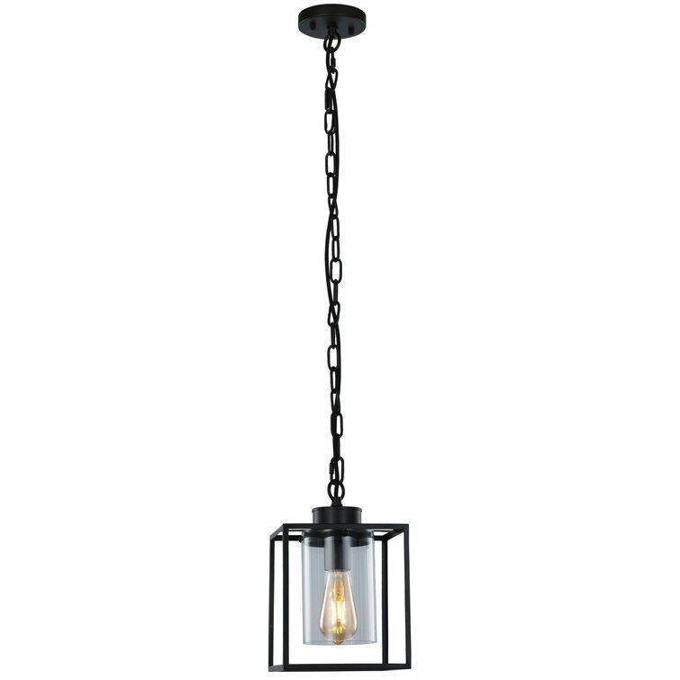 Roudebush Light Lantern Square Pendant 3D model_3