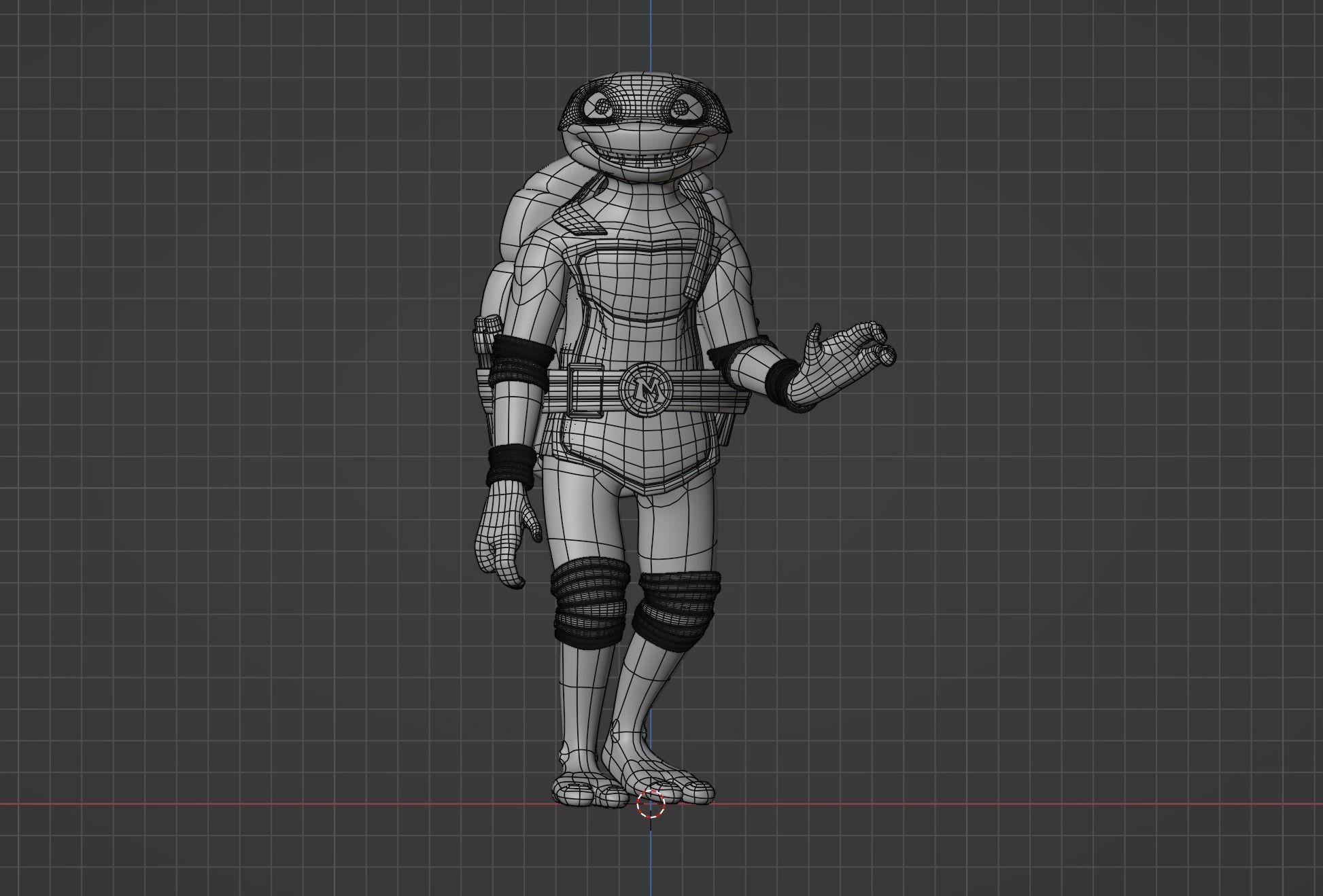 Michelangelo - TMNT 3D model_9