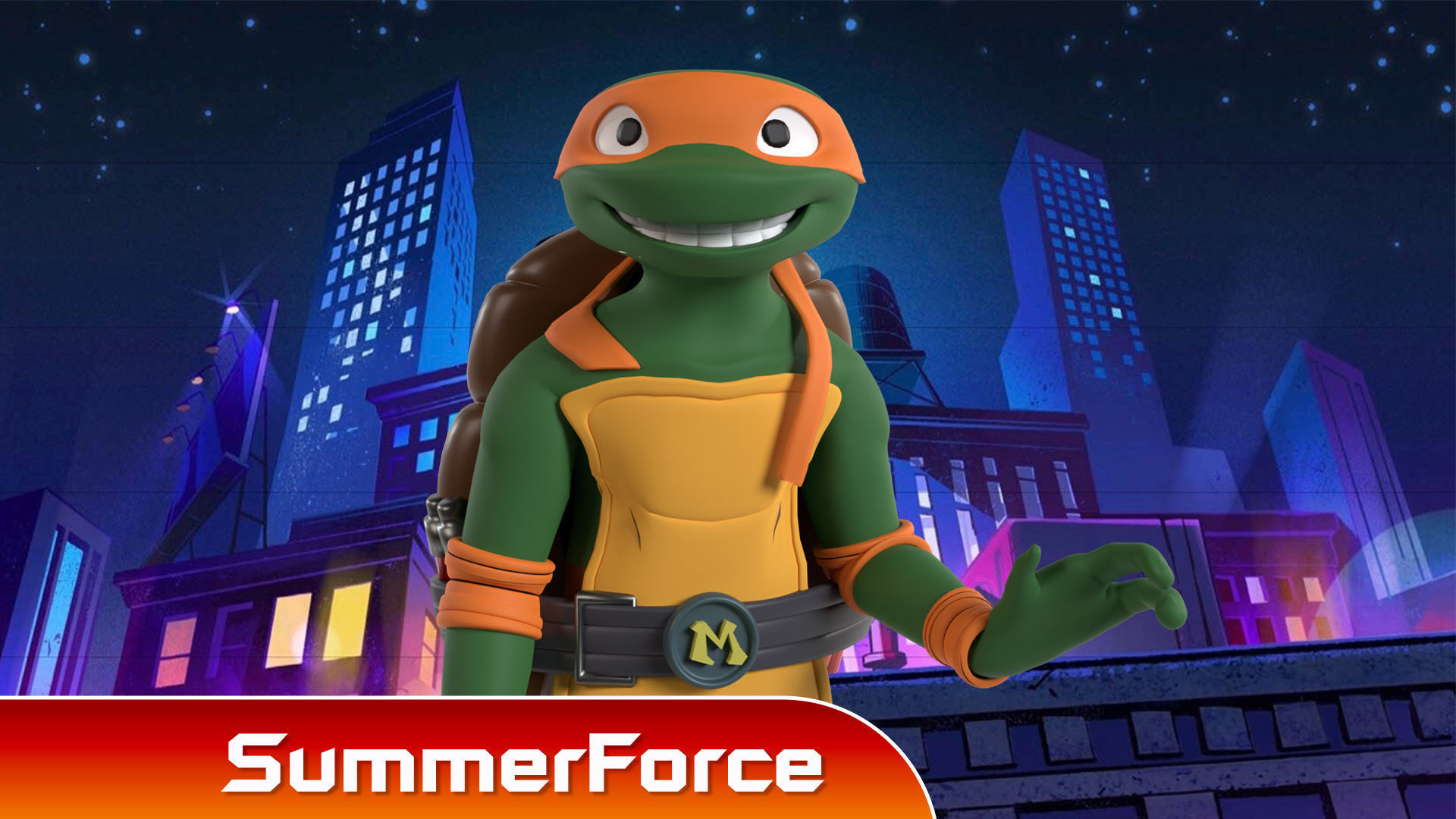 Michelangelo - TMNT 3D model_1