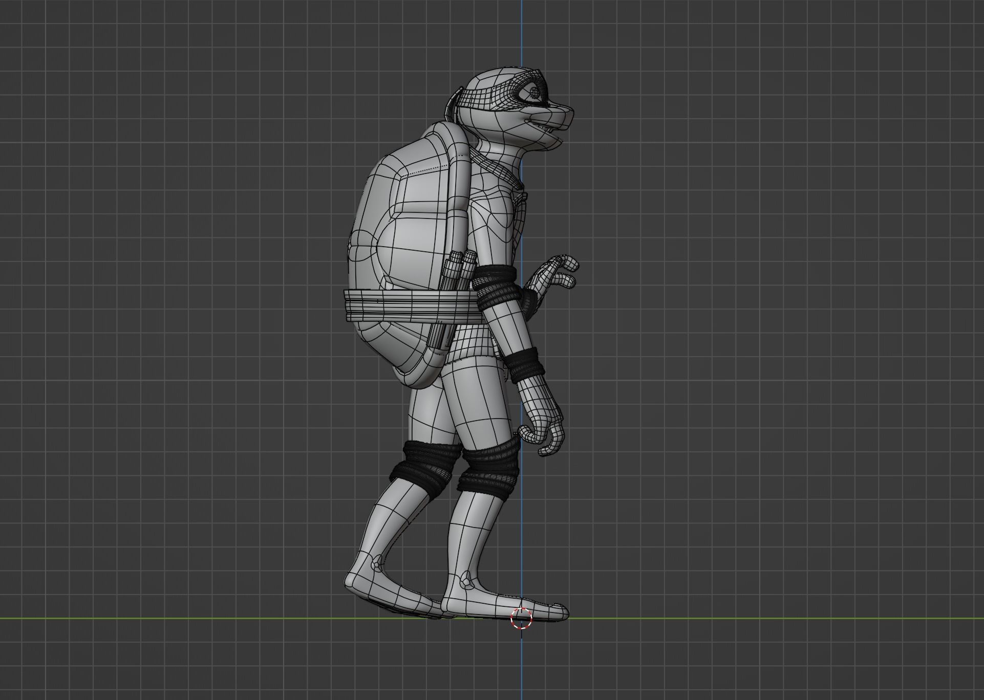 Michelangelo - TMNT 3D model_12