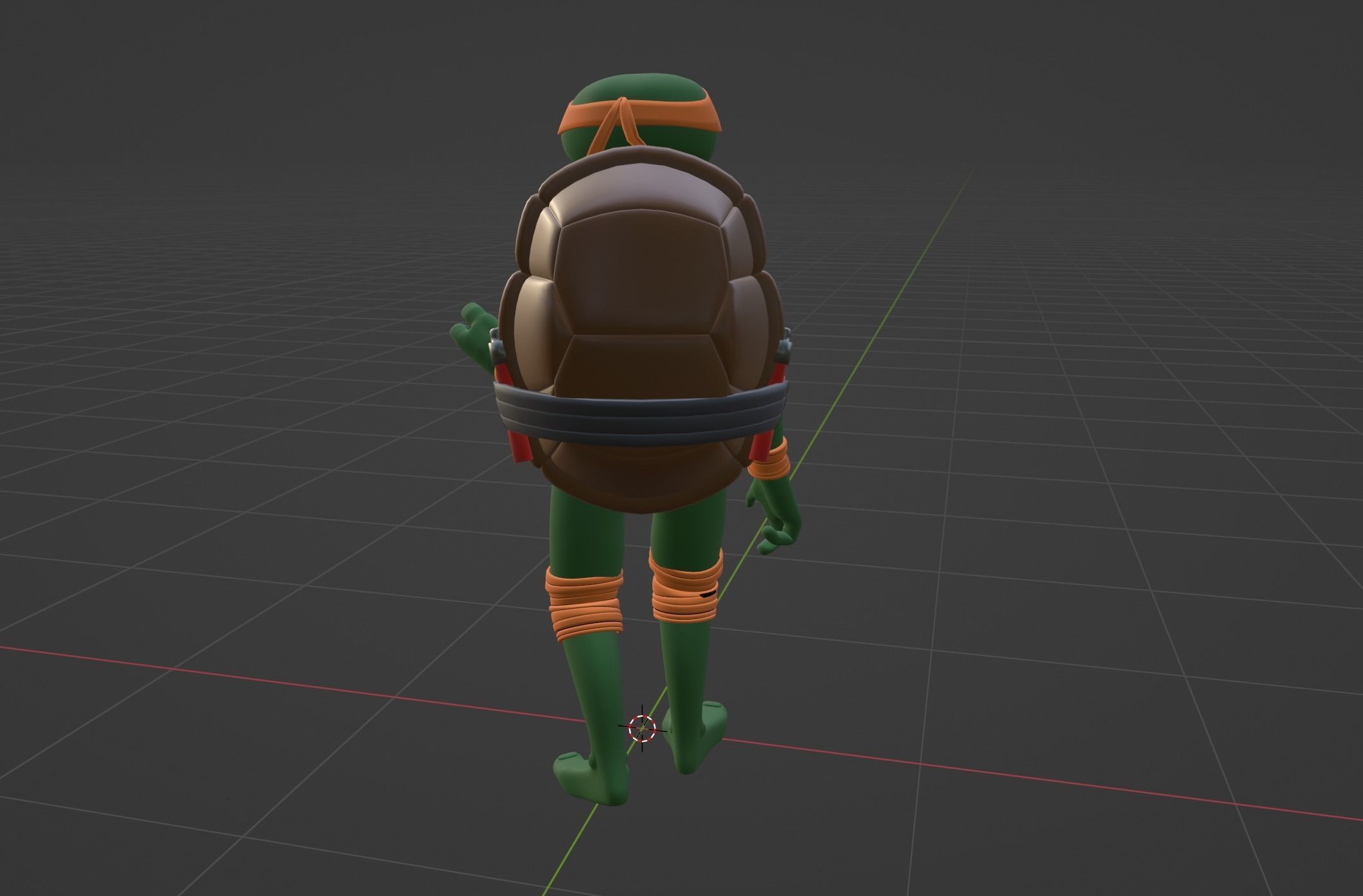 Michelangelo - TMNT 3D model_6