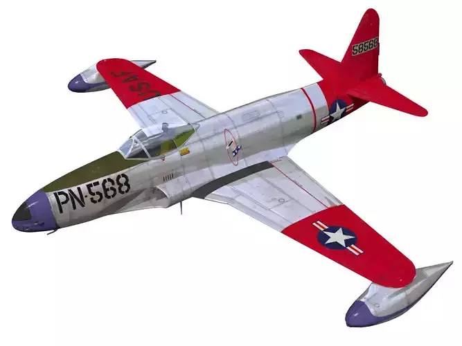 ★USAF Lockheed F-80 シューティングスター　ラジコン飛行機 ☆USAF Lockheed F-80 シューティングスター ラジコン飛行機