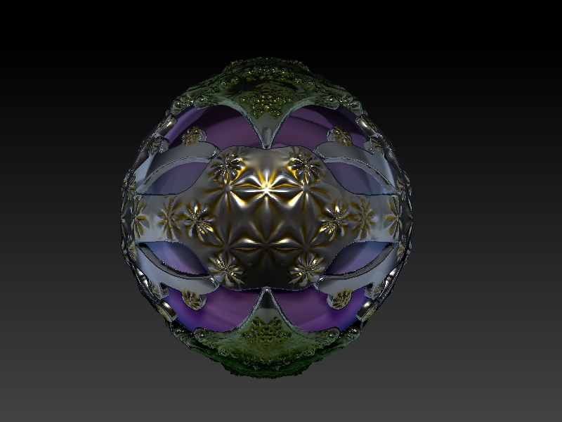 Chrsitmas Oustrig Egg 3D print model_6