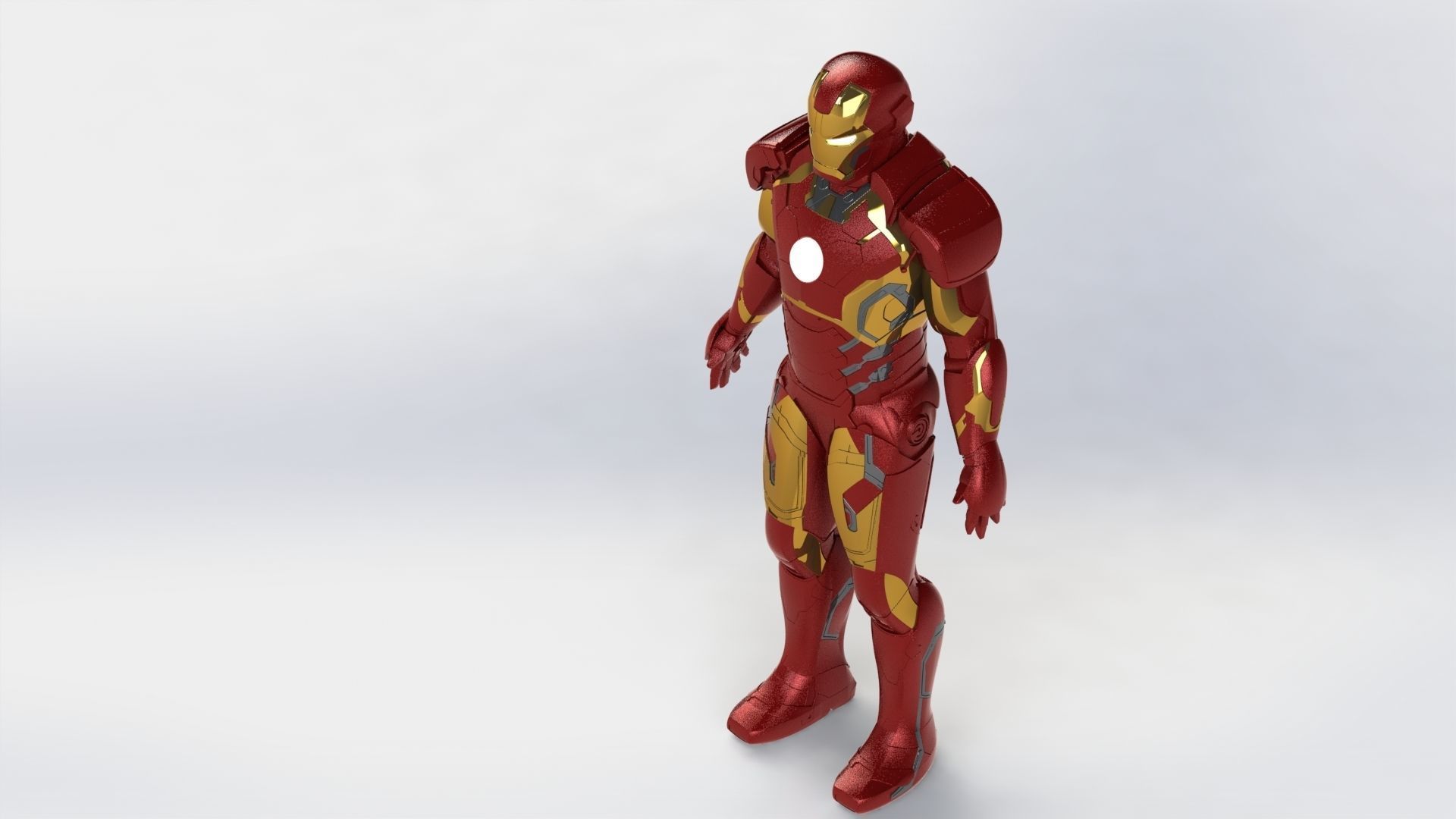 IRON MAN MARK 42 3D model_6