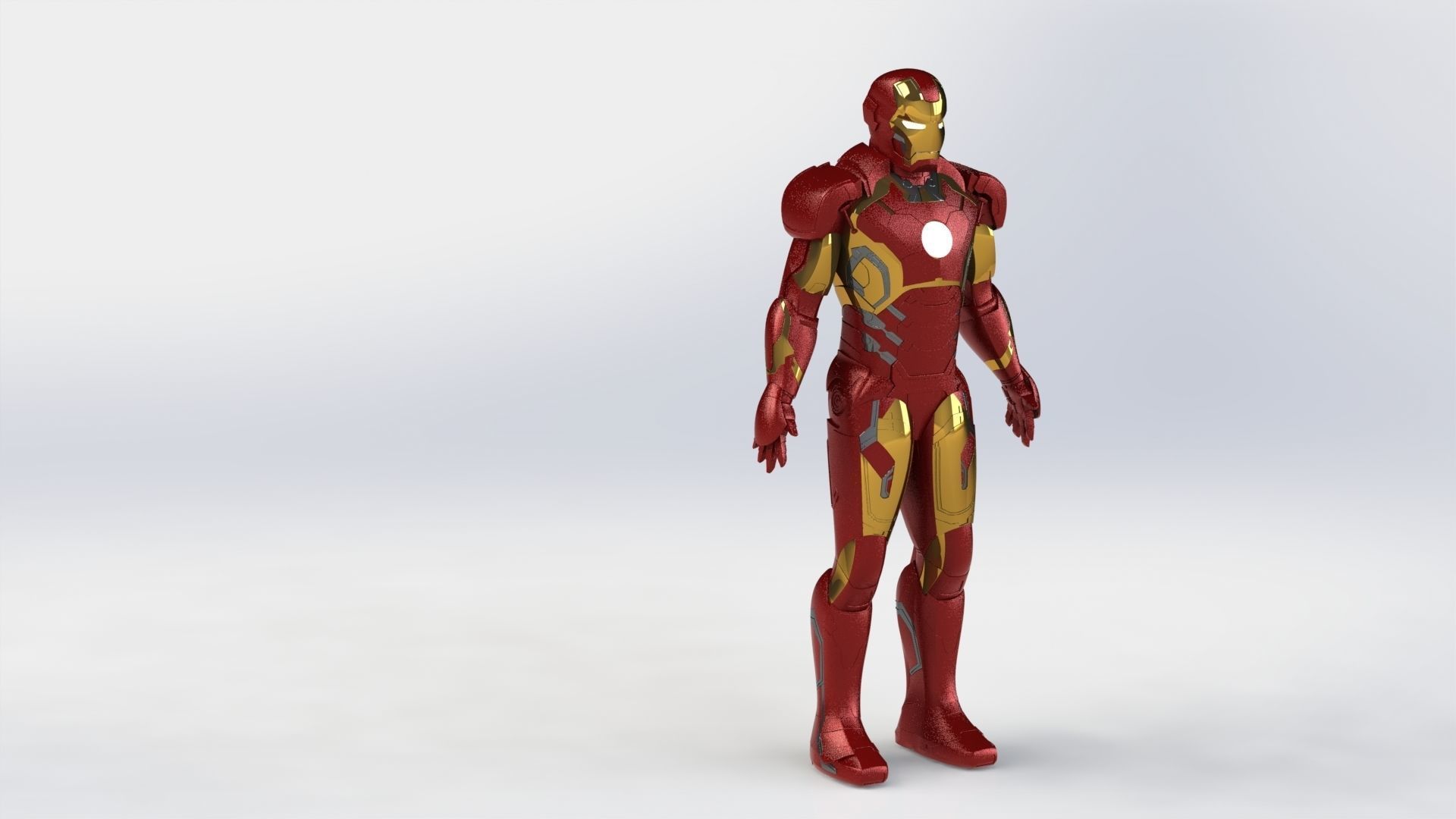 IRON MAN MARK 42 3D model_8
