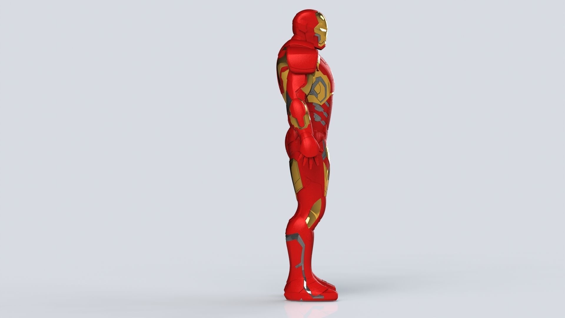 IRON MAN MARK 42 3D model_2