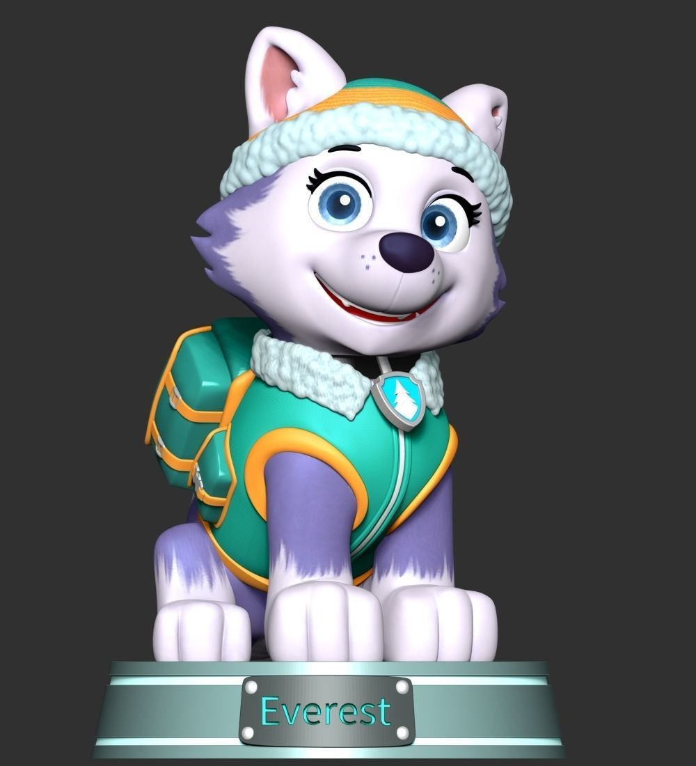 Everest - Paw Patrol 3D print model_1