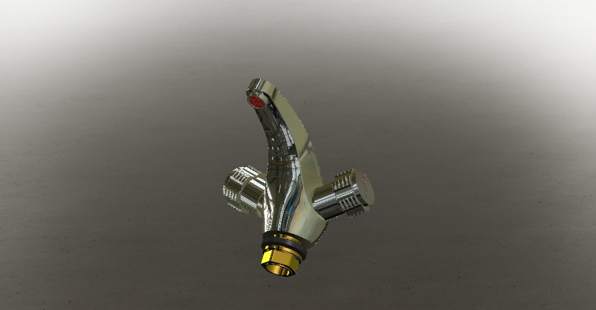 Water Tap Basin Mixture 3D model 3D model_5