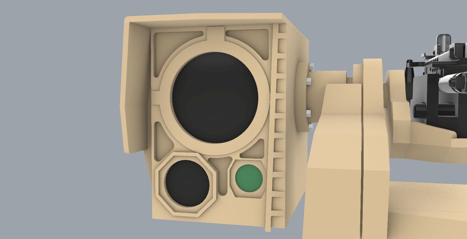 RCWS Eagle 2 PM 3D print model_8