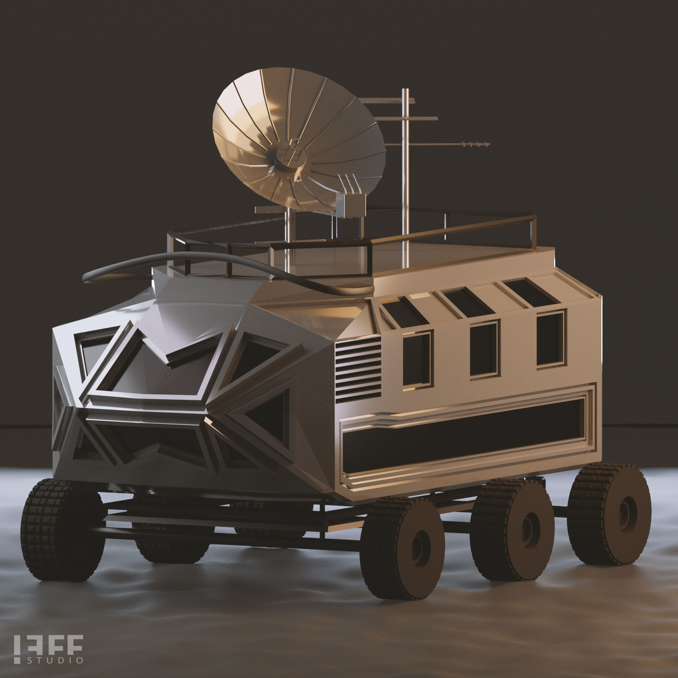 9 VEHICLES MODELS JEFF STUDIO Low-poly 3D model_18