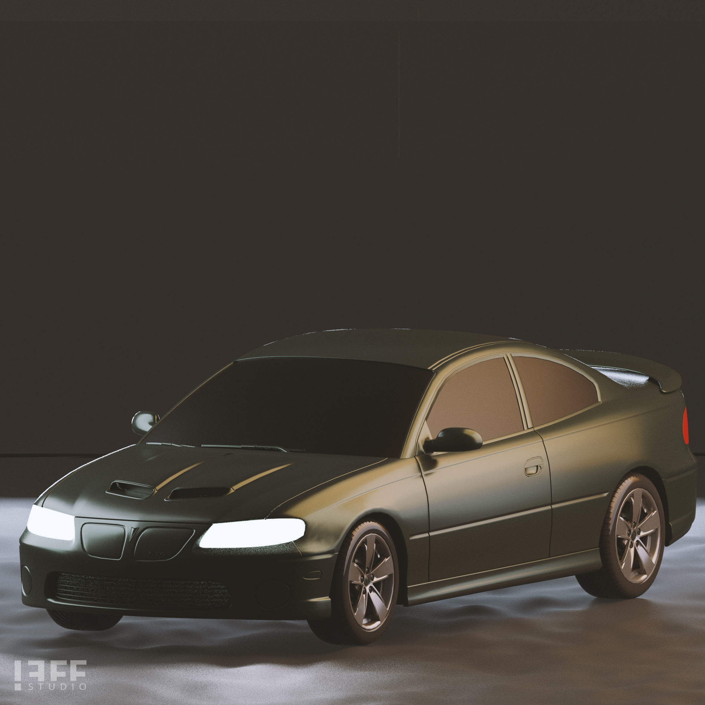 9 VEHICLES MODELS JEFF STUDIO Low-poly 3D model_15