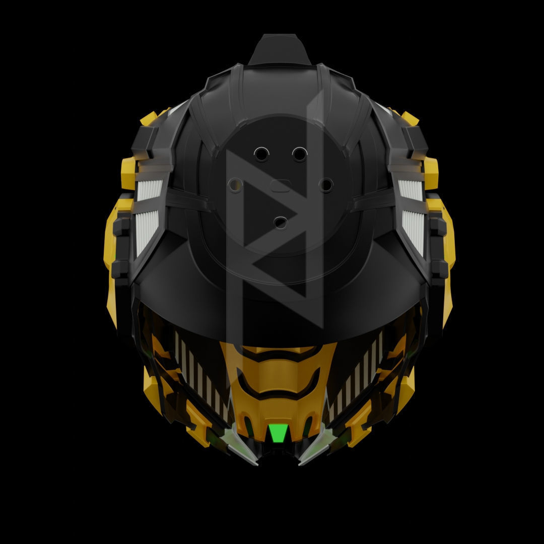 Mortal Kombat 11 Cyrex Helmet 3D print model_2