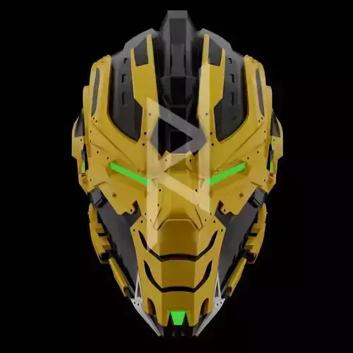 Mortal Kombat 11 Cyrex Helmet 3D print model