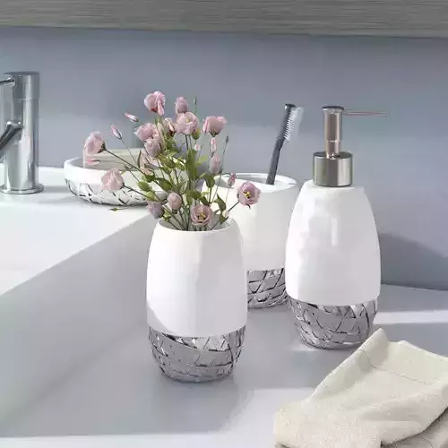 Barbarajean Bathroom Accessory Set