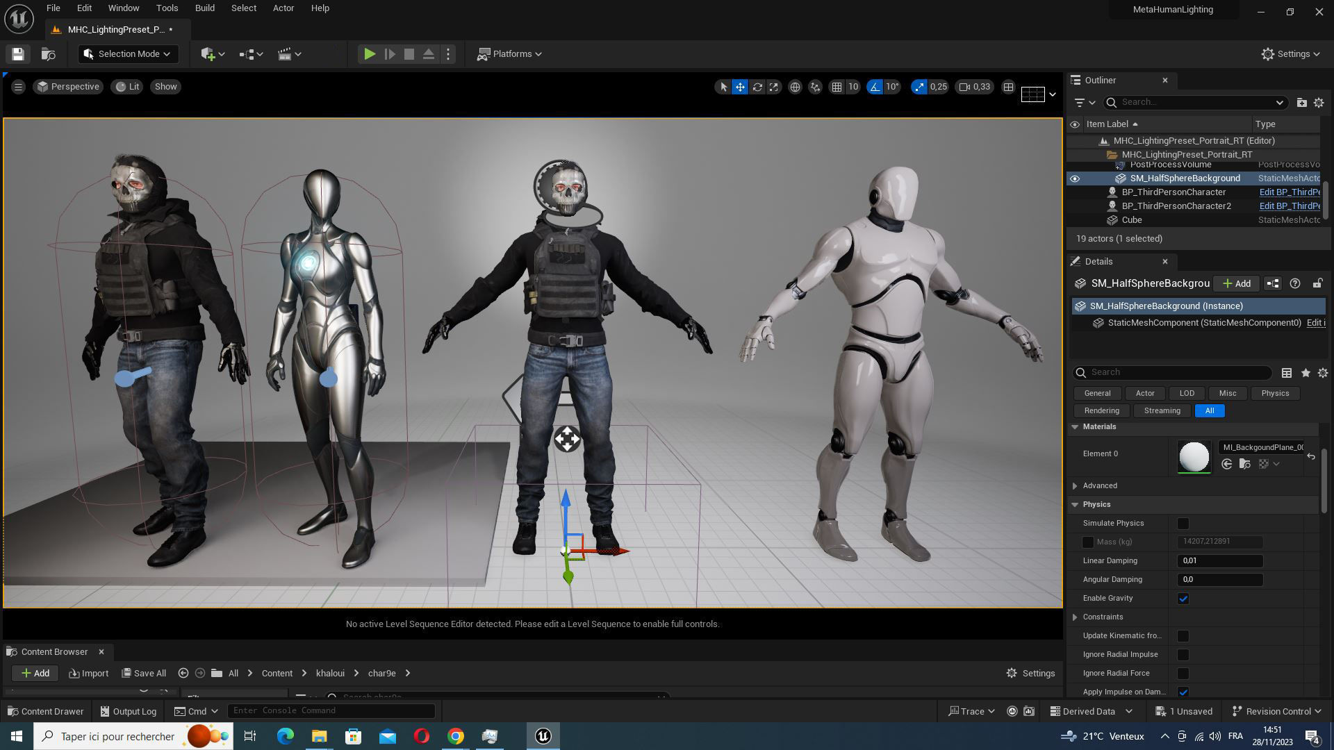 Spectral Infiltrator - Kiven s steath Ensemble In Nightfall Blue Low-poly 3D model_38