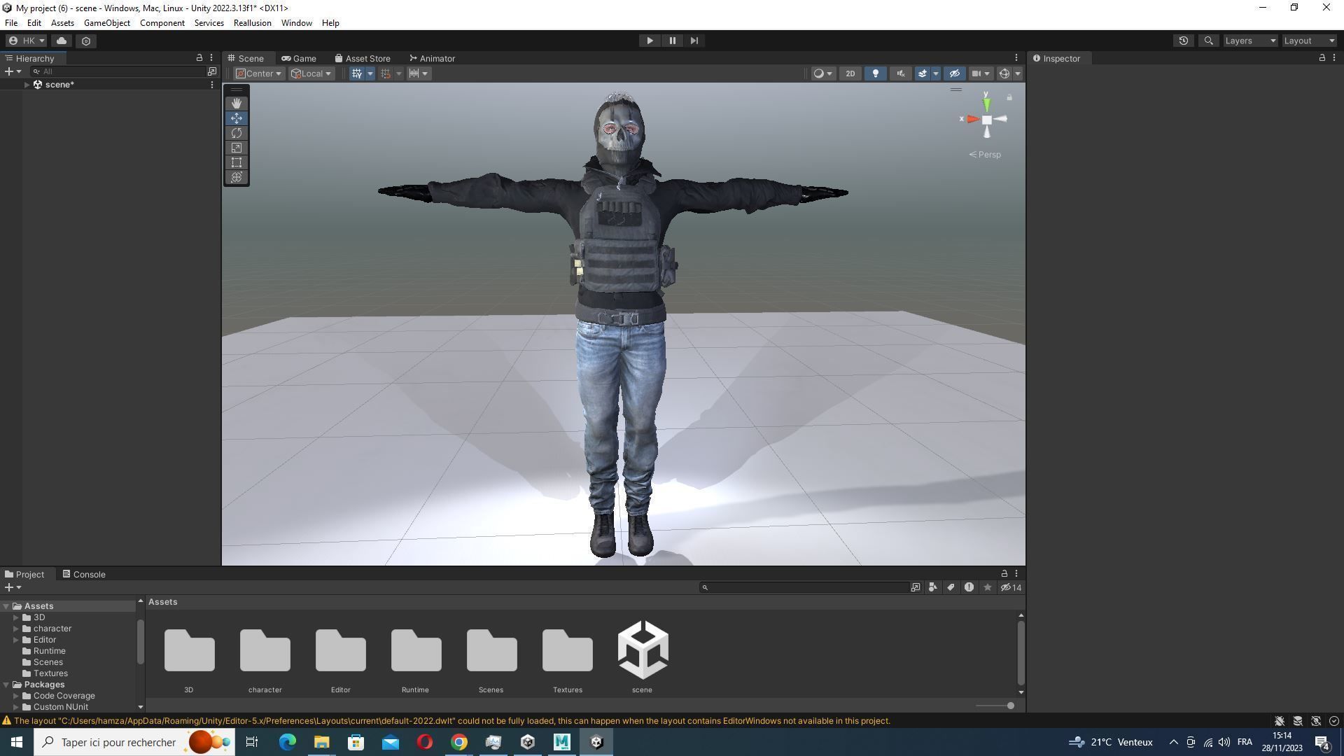 Spectral Infiltrator - Kiven s steath Ensemble In Nightfall Blue Low-poly 3D model_58