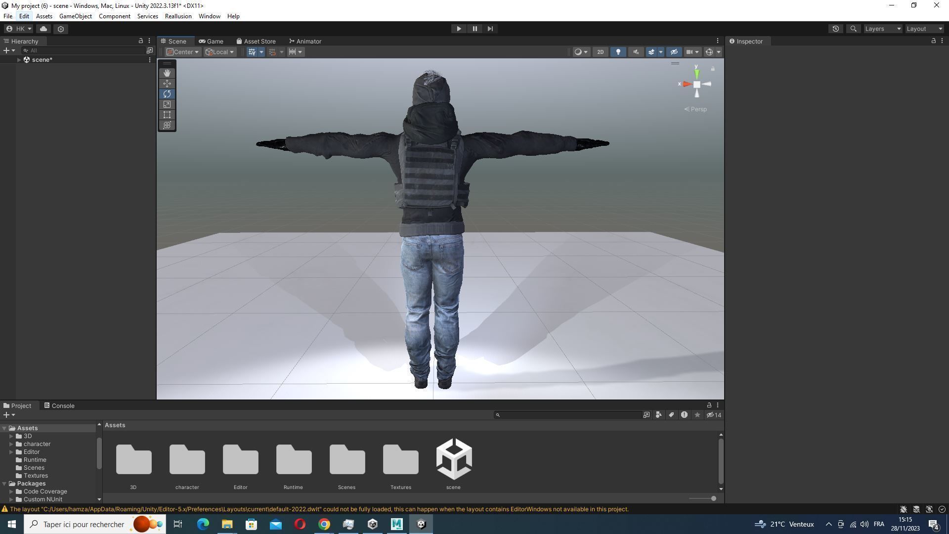 Spectral Infiltrator - Kiven s steath Ensemble In Nightfall Blue Low-poly 3D model_59