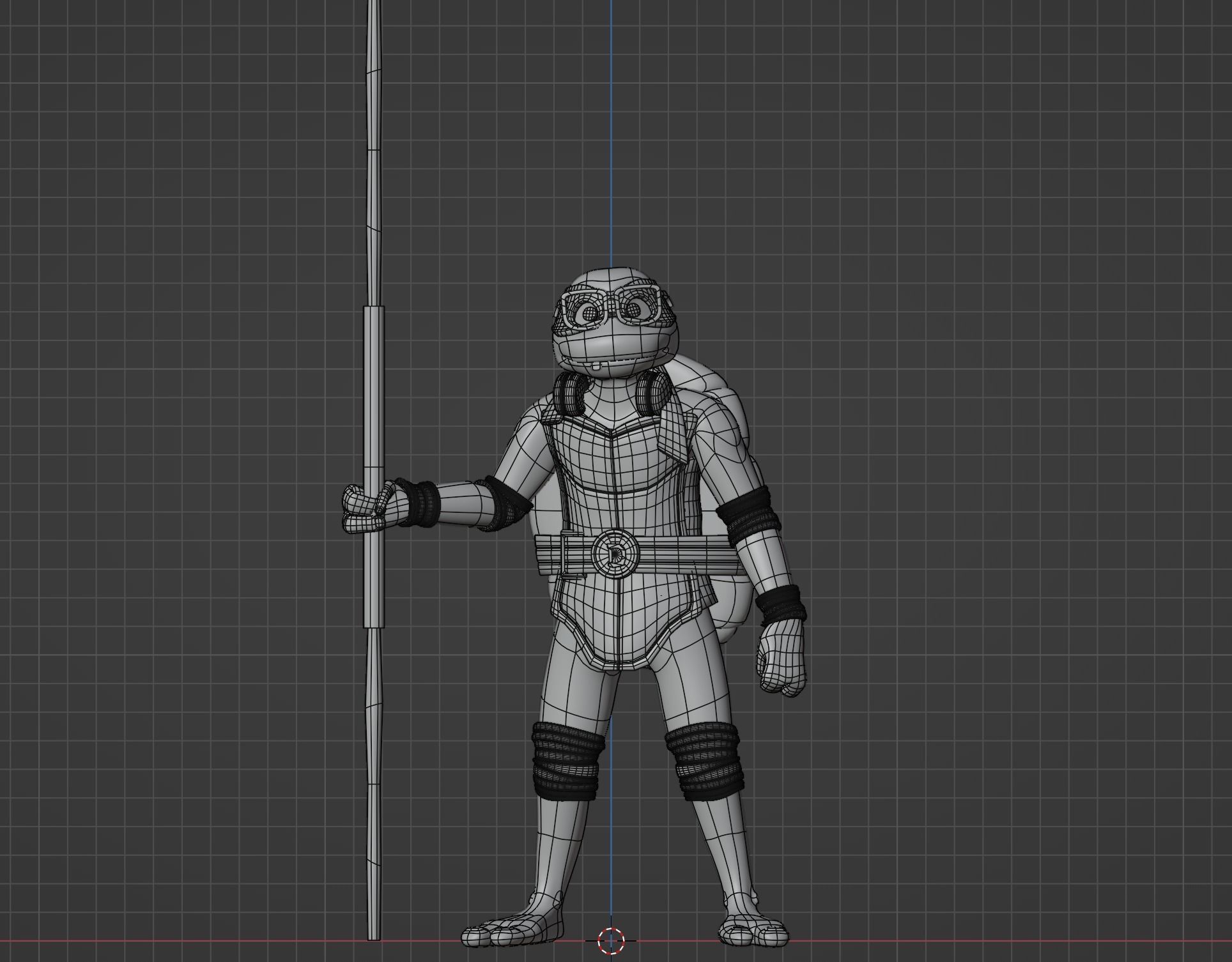 Donatello - TMNT 3D model_9