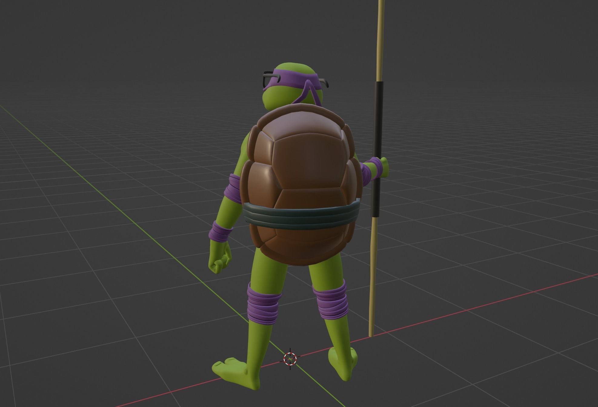Donatello - TMNT 3D model_6
