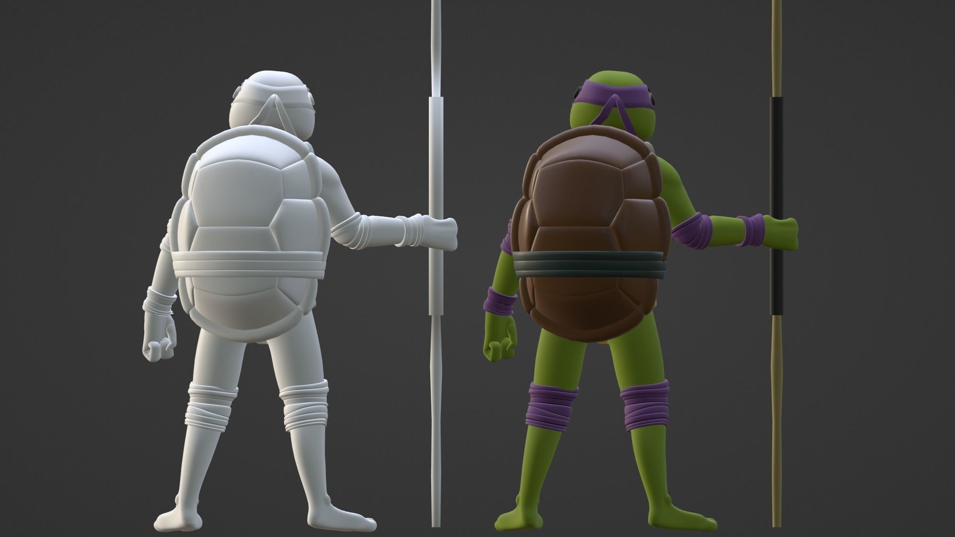 Donatello - TMNT 3D model_17