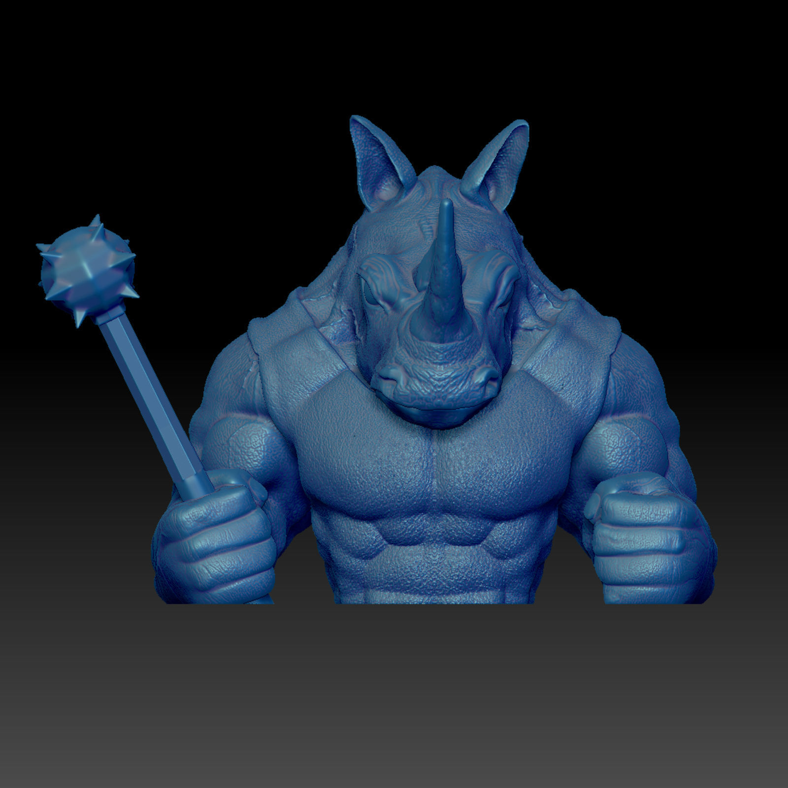 2-Pack -  30 Percent Discount Bust Walrus and Rhinozerus-Dozer  3D print model_15