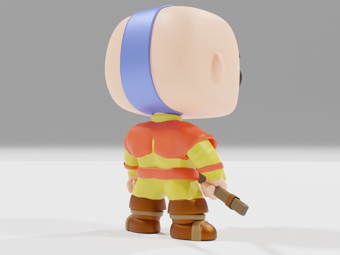 Avatar the Last airbender Funko pop 3D print model_1