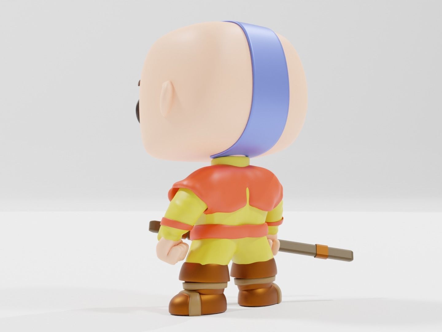 Avatar the Last airbender Funko pop 3D print model_13