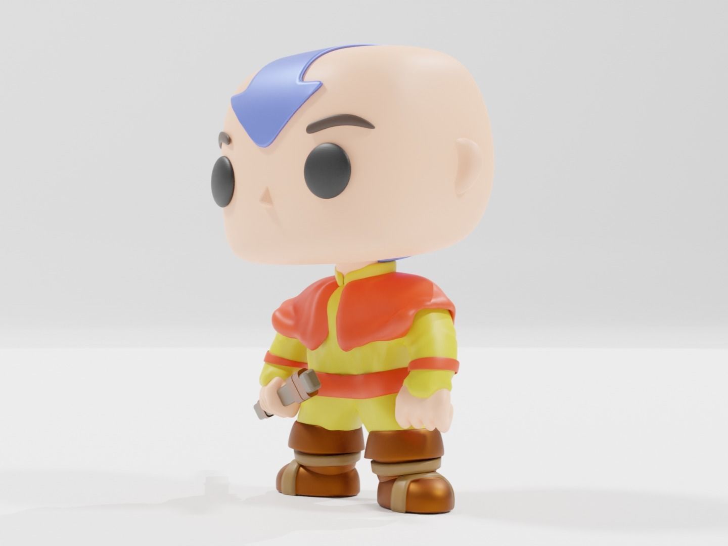 Avatar the Last airbender Funko pop 3D print model_2
