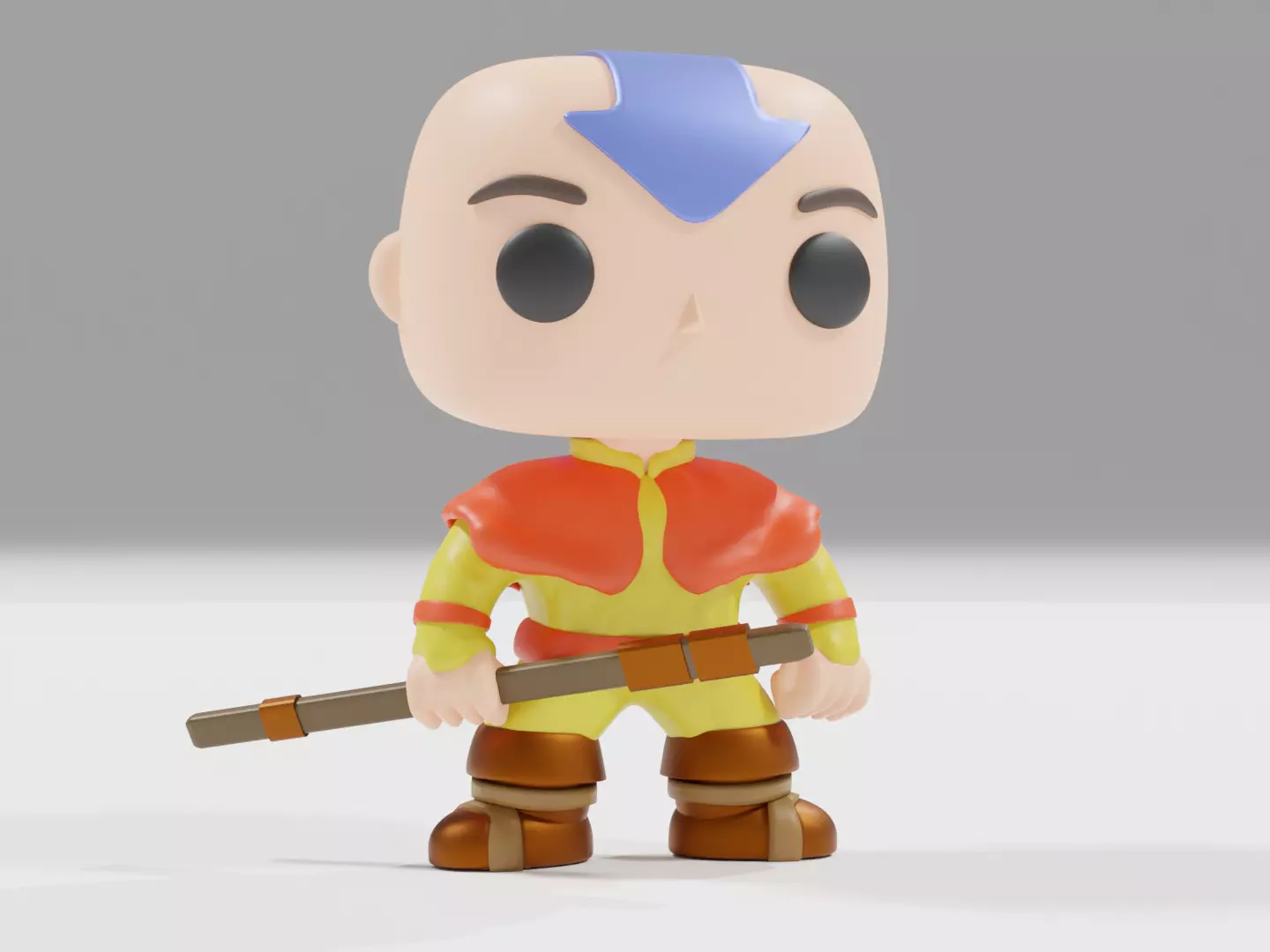 Avatar the Last airbender Funko pop 3D print model_0