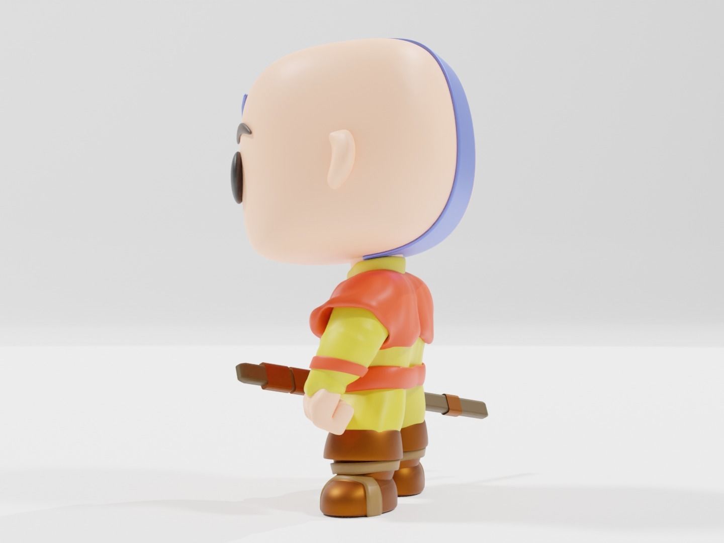 Avatar the Last airbender Funko pop 3D print model_14
