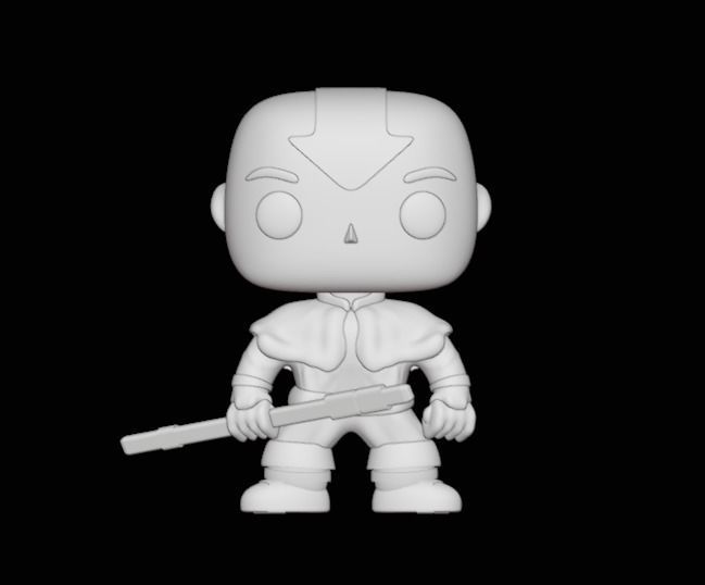 Avatar the Last airbender Funko pop 3D print model_16
