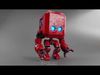 Cute Space Robot Rigged G-26 Yellow 3D model_1